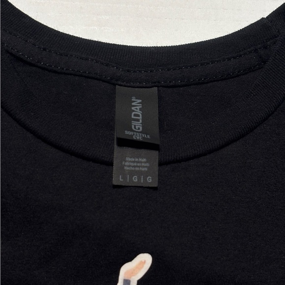 Taylor Swift Crewneck Black Short-Sleeve T-shirt Size Large, Unisex - Picture 3 of 6